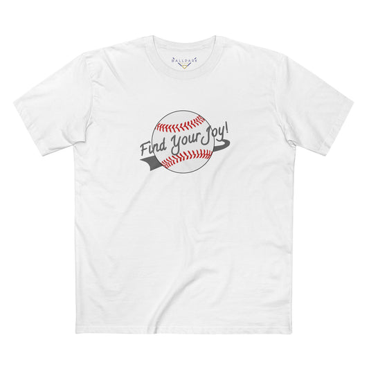 Ballpark Elite Find Your Joy Baseball Tee Shirt