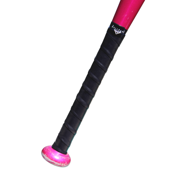 black baseball bat grip by Ballpark Elite